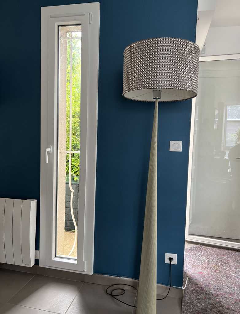 Porte fenêtre étroite